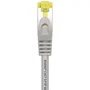 Aisens Cable de Red RJ45 Cat.7 600 MHz LSZH S/FTP PIMF AWG26 - Gris - 25 cm